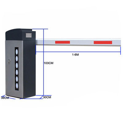 ποιότητας  Aluminum Alloy Heavy Duty Remote Control Automatic Parking Barrier 220V/110V Gate εργοστάσιο